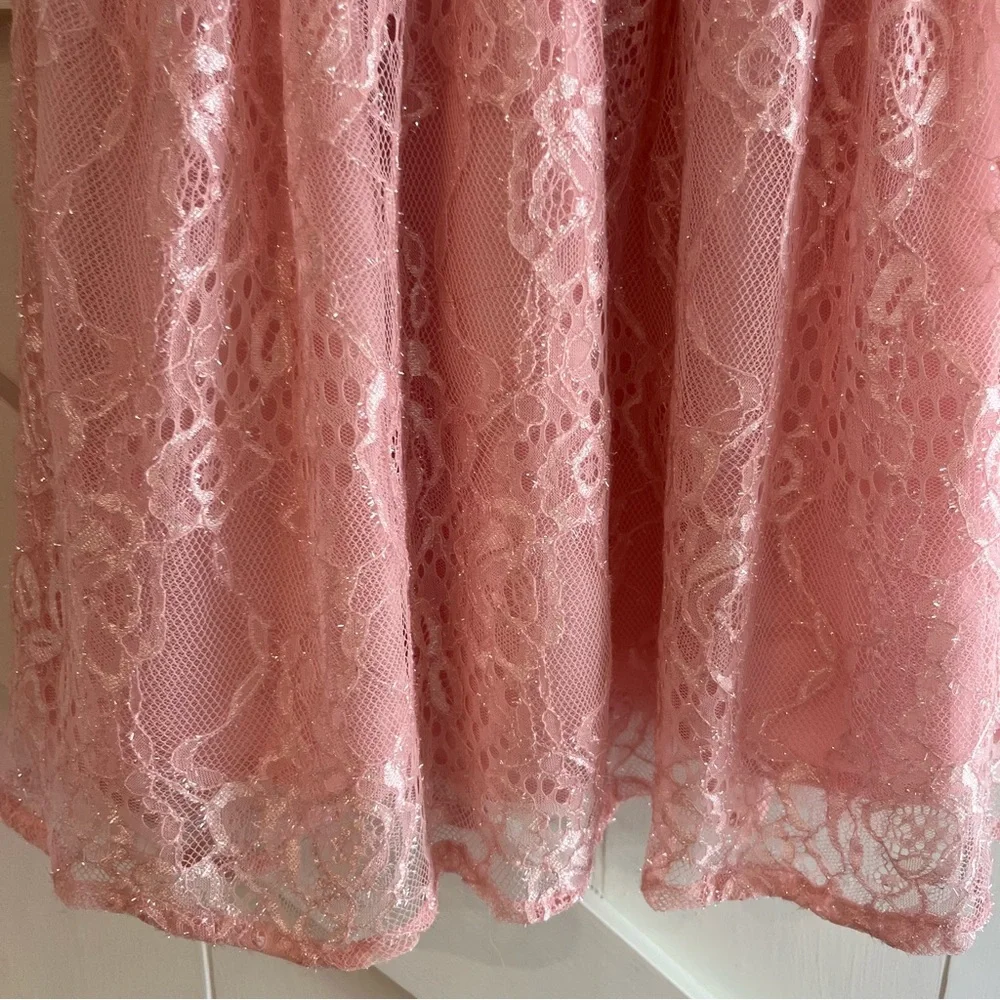 The Children's Place Girl’s Pink Scoop Neck Dress‎ Size 10 New with Tags